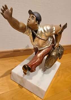 Amazon.co.jp: ヒロヤマガタ TOURIST ツーリスト ブロンズ像